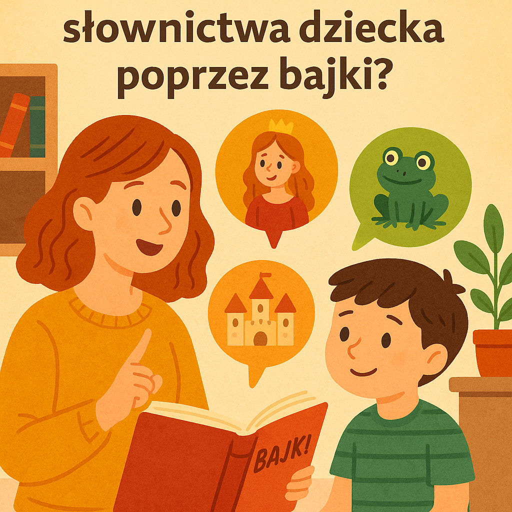 Jak wspierać rozwój słownictwa dziecka poprzez bajki?