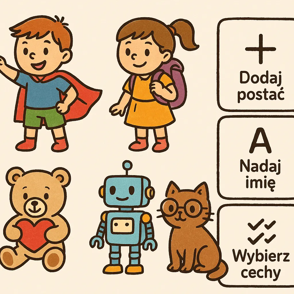 Rodzina czytająca bajki